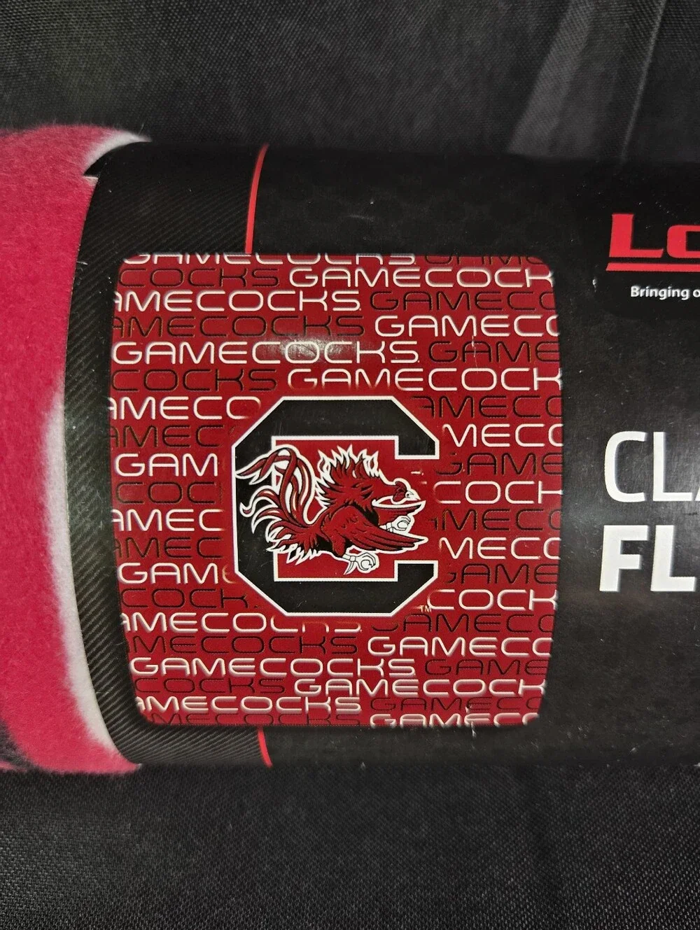 New In Package South Carolina Gamecocks Fleece Throw 50x60